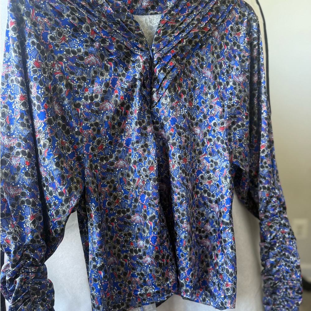 ✨ Hunter Bell New York Silk-Blend Blouse | Statement Designer Top ✨